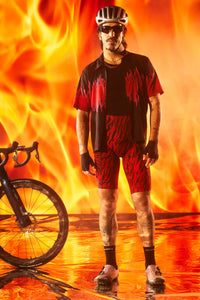 Men's Beyond Gravel Tiger Cargo Bib Short by Giordana Cycling, , Made in Italy
