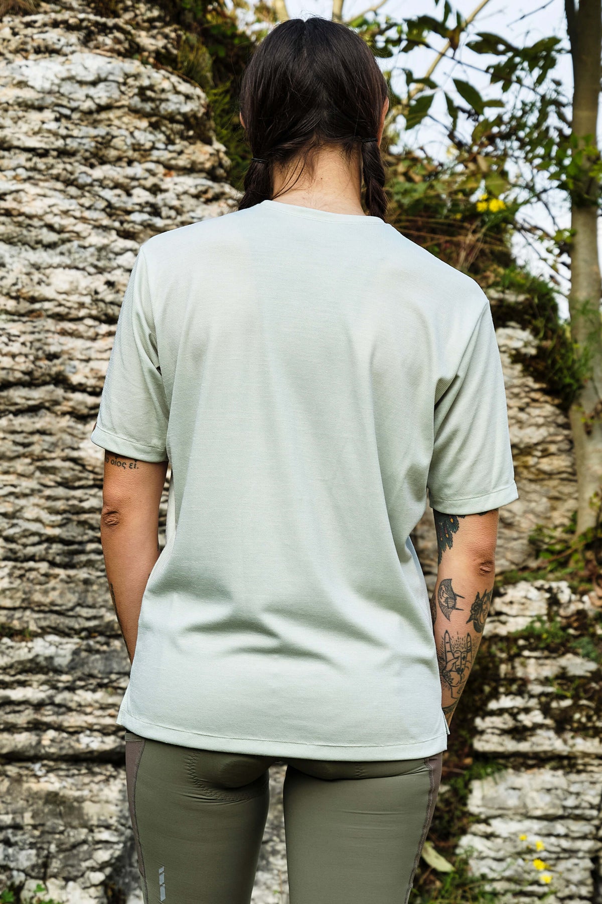 Beyond Gravel Wool Tee by Giordana Cycling, , Made in Italy