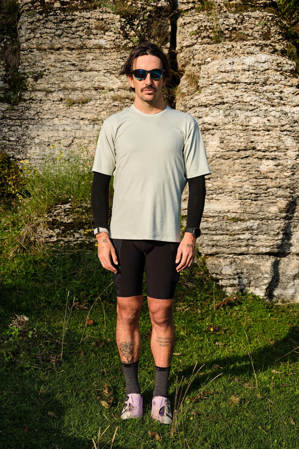Beyond Gravel Wool Tee by Giordana Cycling, , Made in Italy