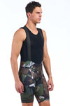 Men's Brushstroke Camo FR-C Pro Bib Short by Giordana Cycling, BRUSHSTROKE CAMO, Made in Italy