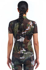 Women's Brushstroke Camo Vero Pro Jersey by Giordana Cycling, , Made in Italy