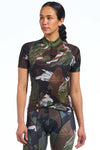 Women's Brushstroke Camo Vero Pro Jersey by Giordana Cycling, , Made in Italy