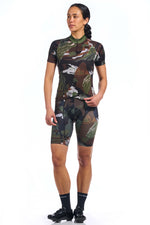 Women's Brushstroke Camo Vero Pro Jersey by Giordana Cycling, , Made in Italy