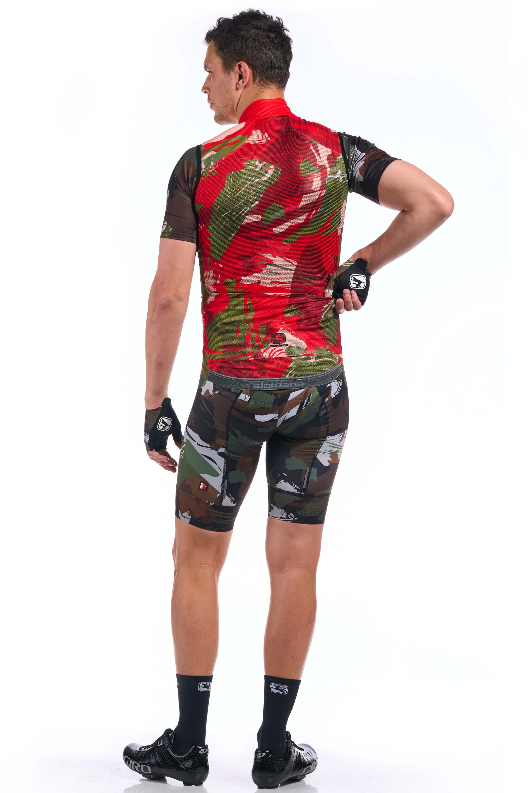 Giordana Cycling - Men's Brushstroke Camo Wind Vest