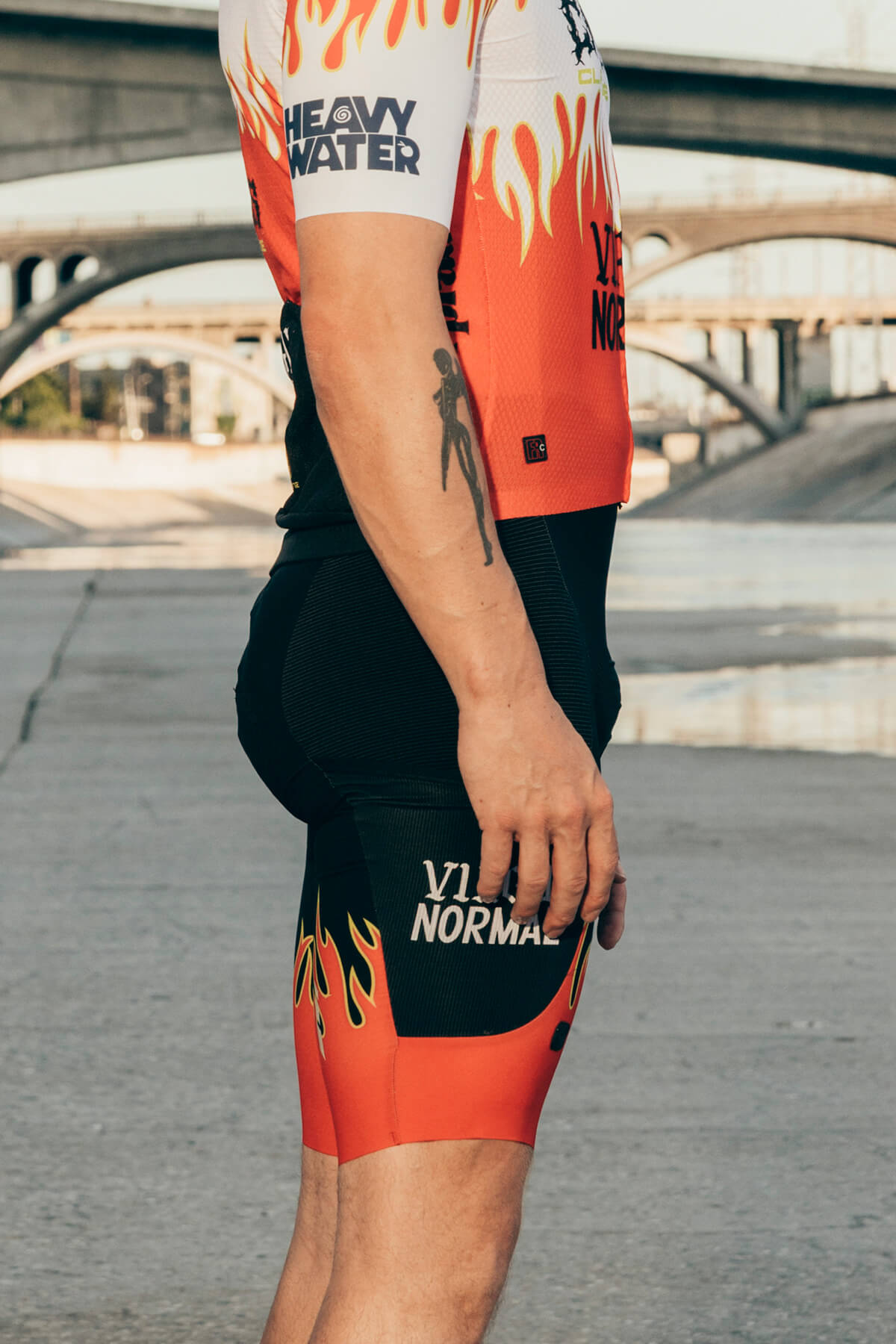 Men's Beyond Gravel Cali Girls Cargo Bib Short by Giordana Cycling, , Made in Italy