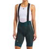 Women's FR-C Pro Bib Short by Giordana Cycling, FOREST GREEN, Made in Italy