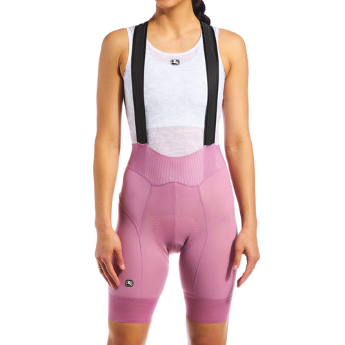 Women's FR-C Pro Bib Short - Shorter Inseam by Giordana Cycling, DESERT MAUVE, Made in Italy