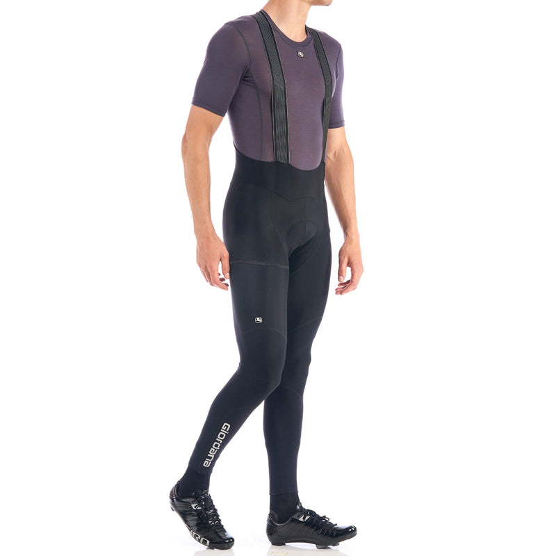 Men's FR-C Pro Thermal Cargo Bib Tight by Giordana Cycling, BLACK, Made in Italy