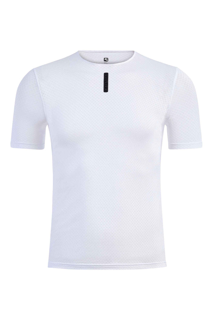 FR-C Short Sleeve Base Layer by Giordana Cycling, WHITE, Made in Italy