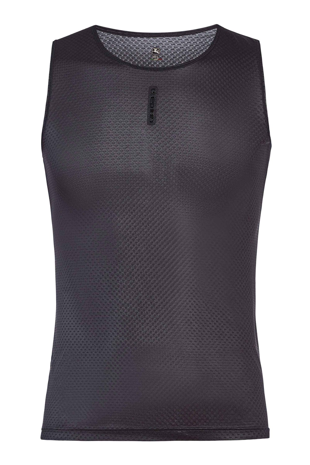 FR-C Sleeveless Base Layer by Giordana Cycling, BLACK, Made in Italy