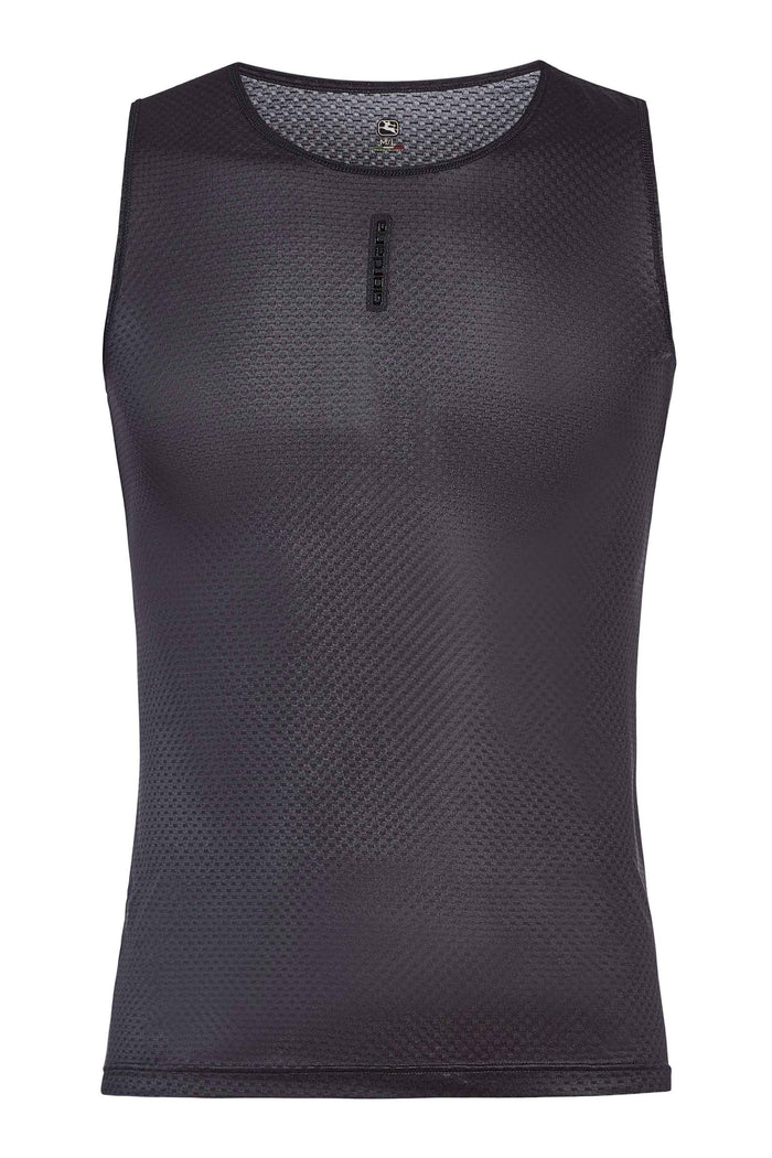 FR-C Sleeveless Base Layer by Giordana Cycling, BLACK, Made in Italy