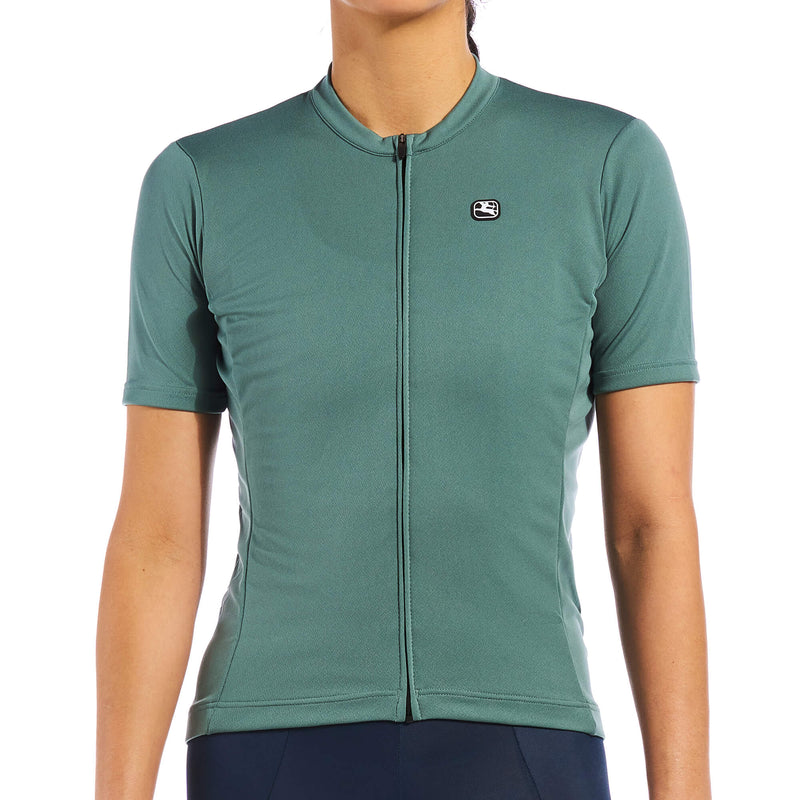Women's Fusion Jersey by Giordana Cycling, SMOKEY SAGE, Made in Italy