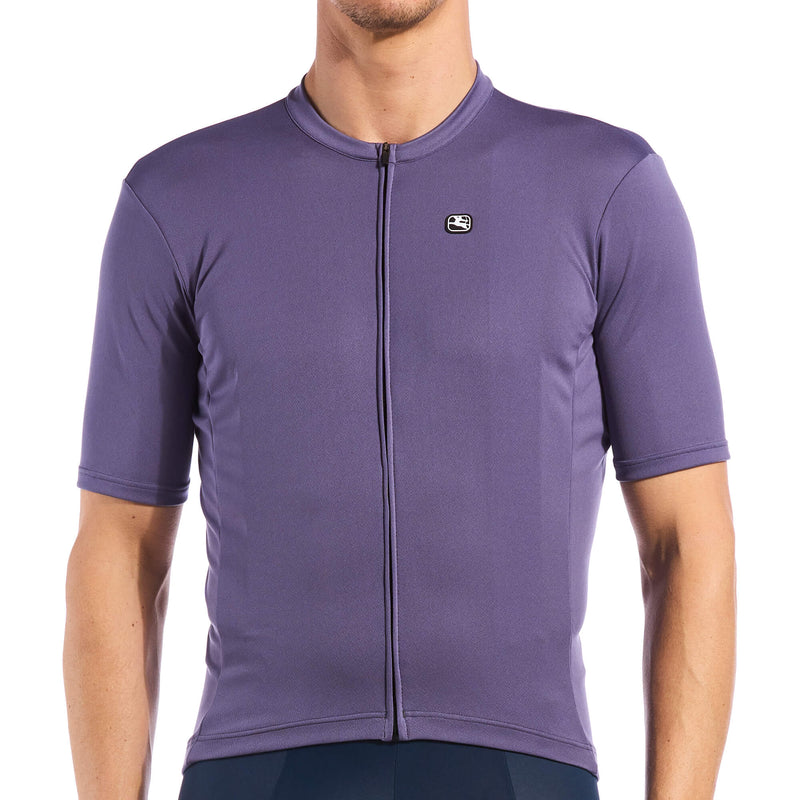 Men's Fusion Jersey by Giordana Cycling, VIOLET ASH, Made in Italy