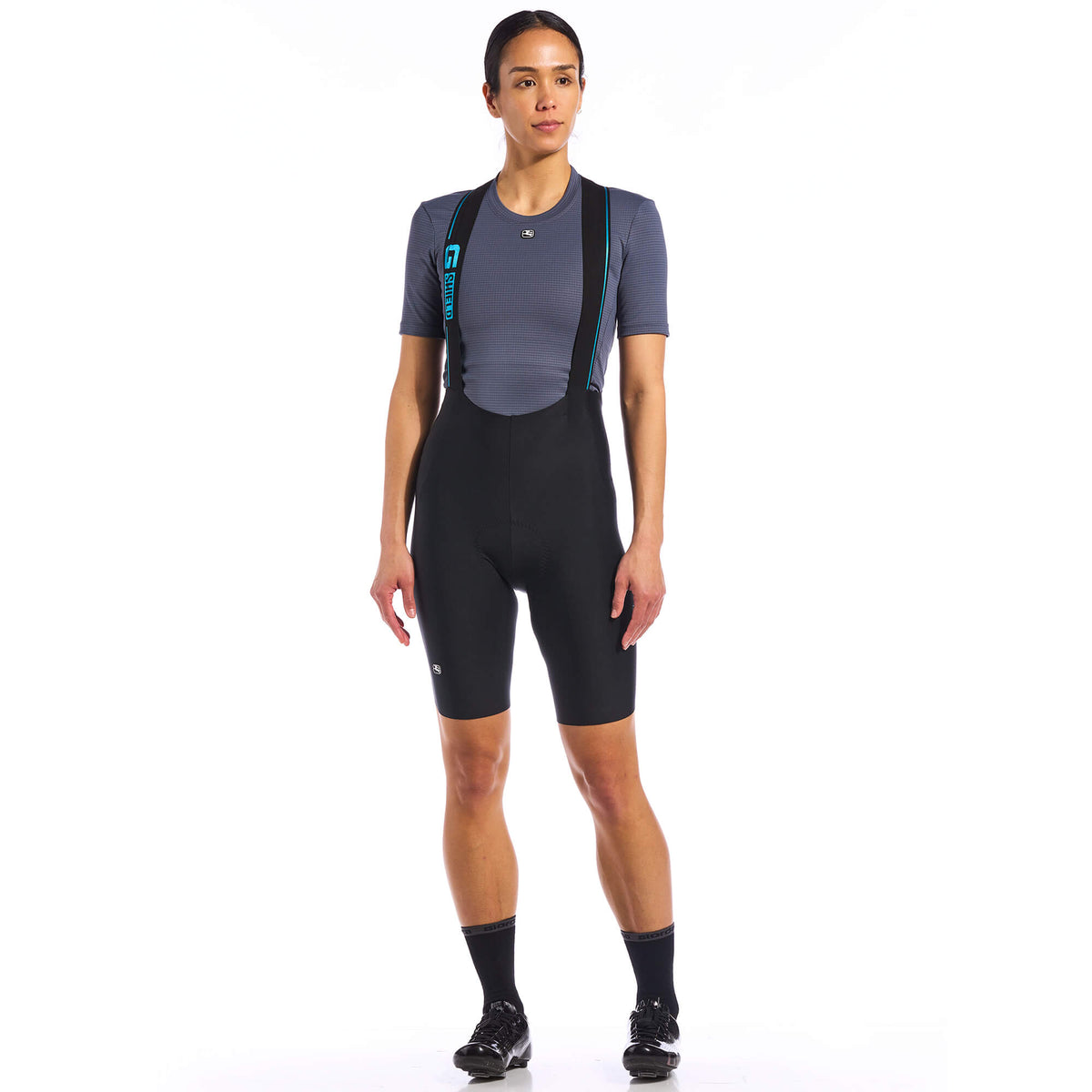 Women's G-Shield Thermal Bib Short by Giordana Cycling, , Made in Italy
