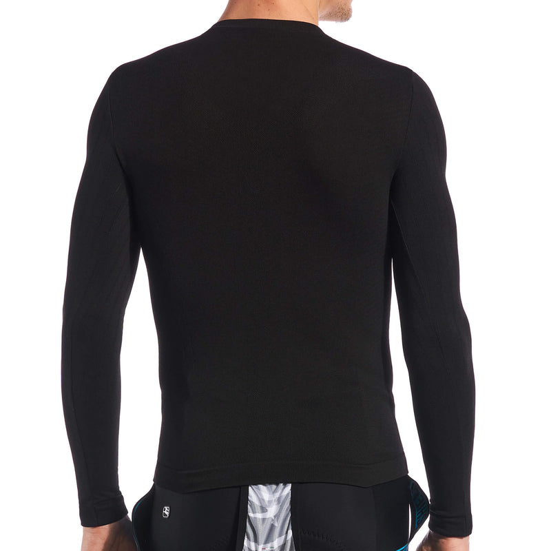 Heavyweight Knitted Long Sleeve Base Layer by Giordana Cycling, , Made in Italy