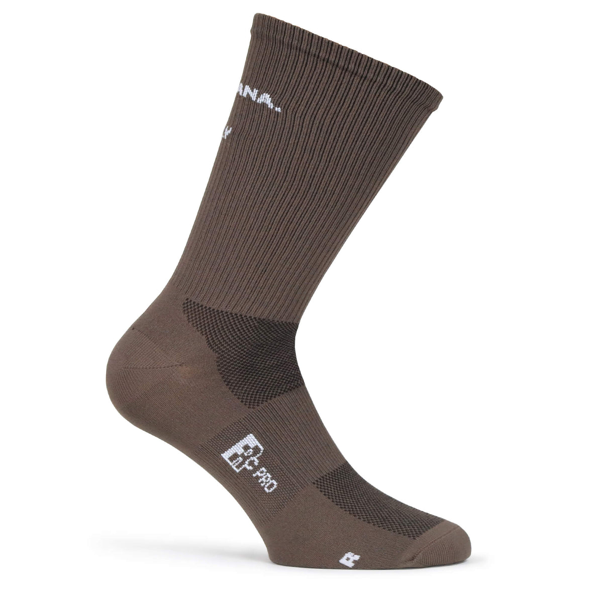 FR-C Tall "Italy" Socks by Giordana Cycling, BAROLO BROWN, Made in Italy