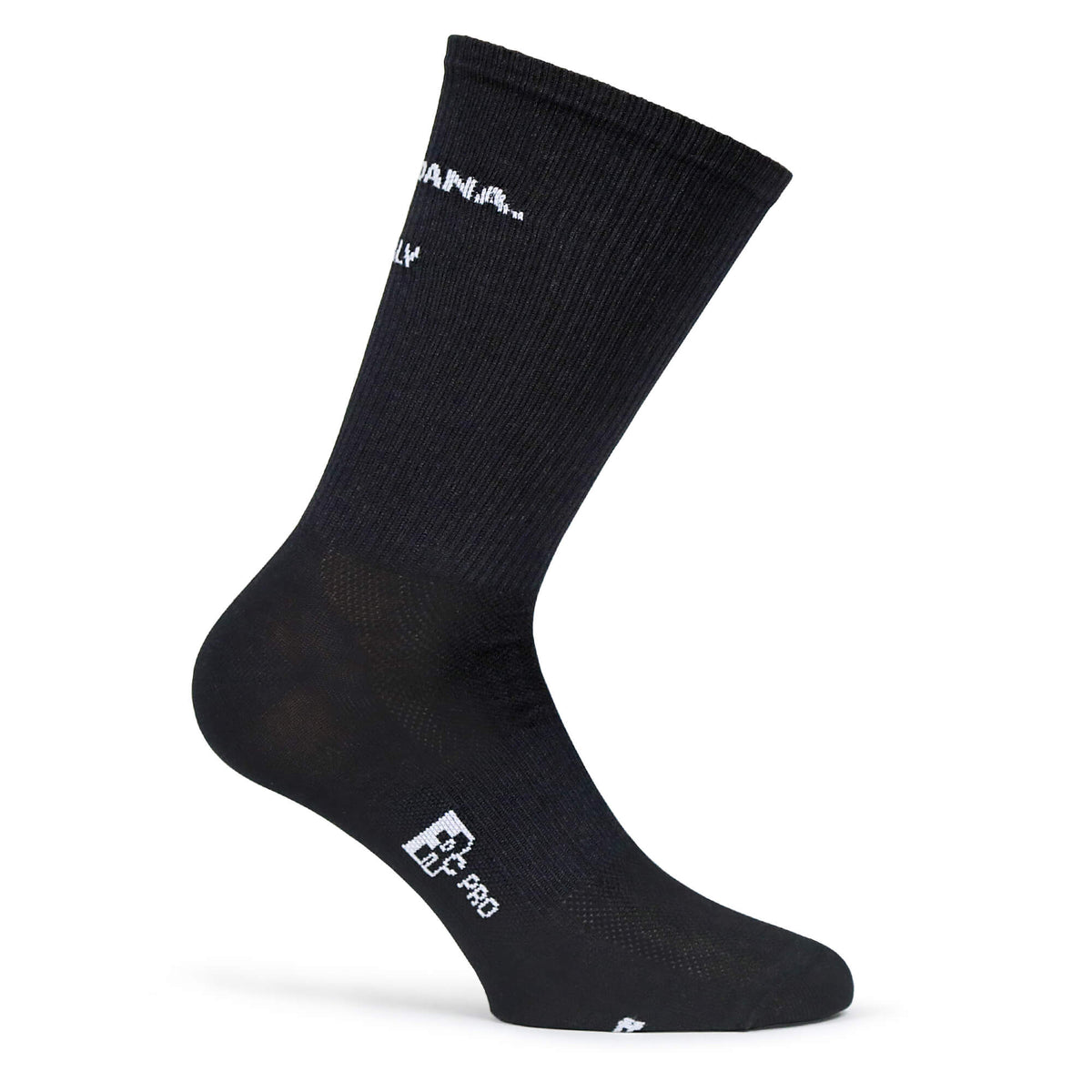 FR-C Tall "Italy" Socks by Giordana Cycling, BLACK, Made in Italy