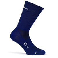 FR-C Tall "Italy" Socks by Giordana Cycling, DEEP BLUE, Made in Italy