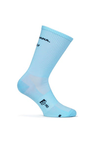 FR-C Tall Giordana Italy Socks by Giordana Cycling, SKY BLUE, Made in Italy