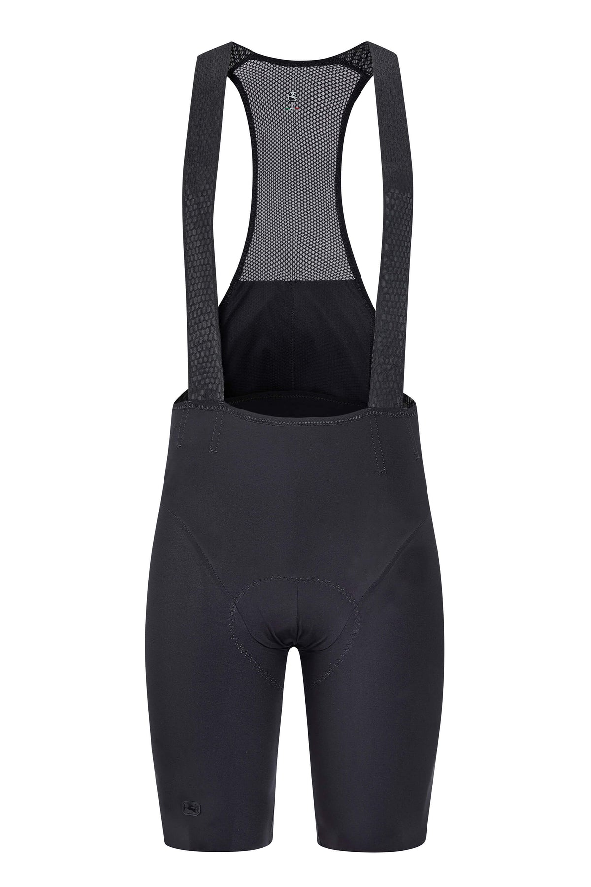 Men's Urto Bib Short by Giordana Cycling, Black, Made in Italy