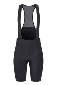 Women's Urto Bib Short by Giordana Cycling, Black, Made in Italy