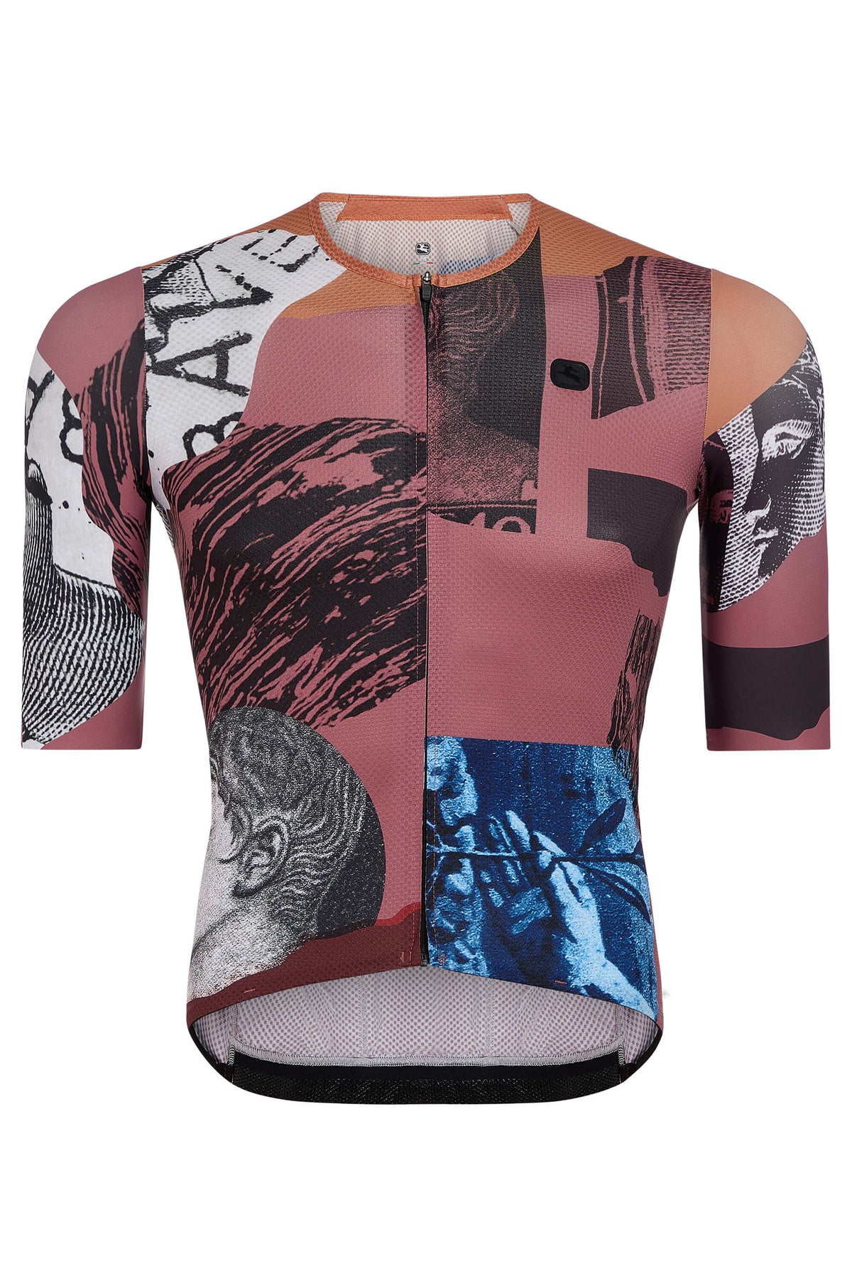 Women's La Posta Urto Jersey by Giordana Cycling, Brown, Made in Italy