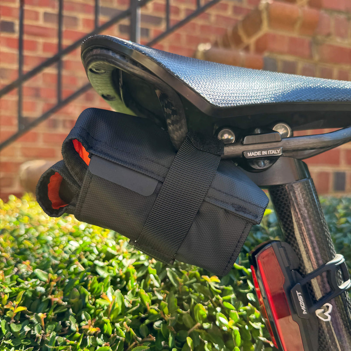 Giordana x Lead Out! Saddle Bag by Giordana Cycling, , Made in Italy