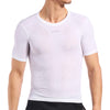 Lightweight Knitted Short Sleeve Base Layer by Giordana Cycling, WHITE, Made in Italy