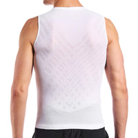 Lightweight Knitted Sleeveless Base Layer by Giordana Cycling, , Made in Italy