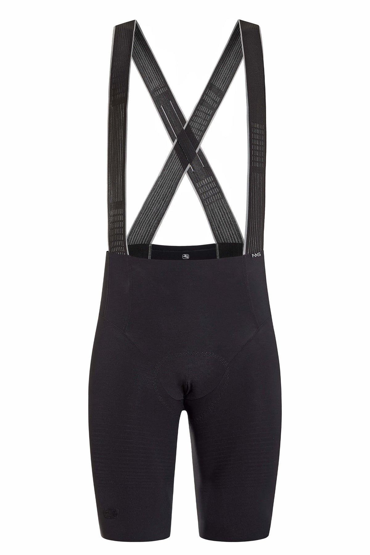 Men's NX-G Bib Short by Giordana Cycling, BLACK, Made in Italy