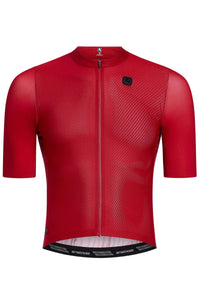 Men's FR-C Pro Jersey by Giordana Cycling, SAVVY RED, Made in Italy