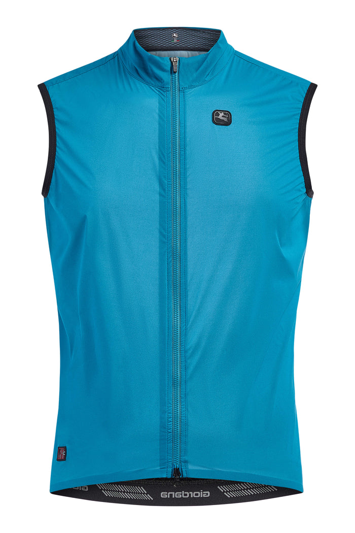 FR-C Pro Wind Vest by Giordana Cycling, SLATE BLUE, Made in Italy