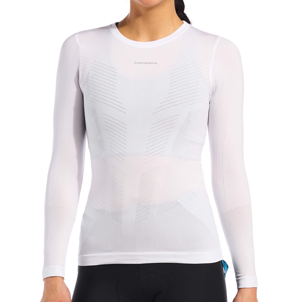 Midweight Knitted Long Sleeve Base Layer by Giordana Cycling, , Made in Italy