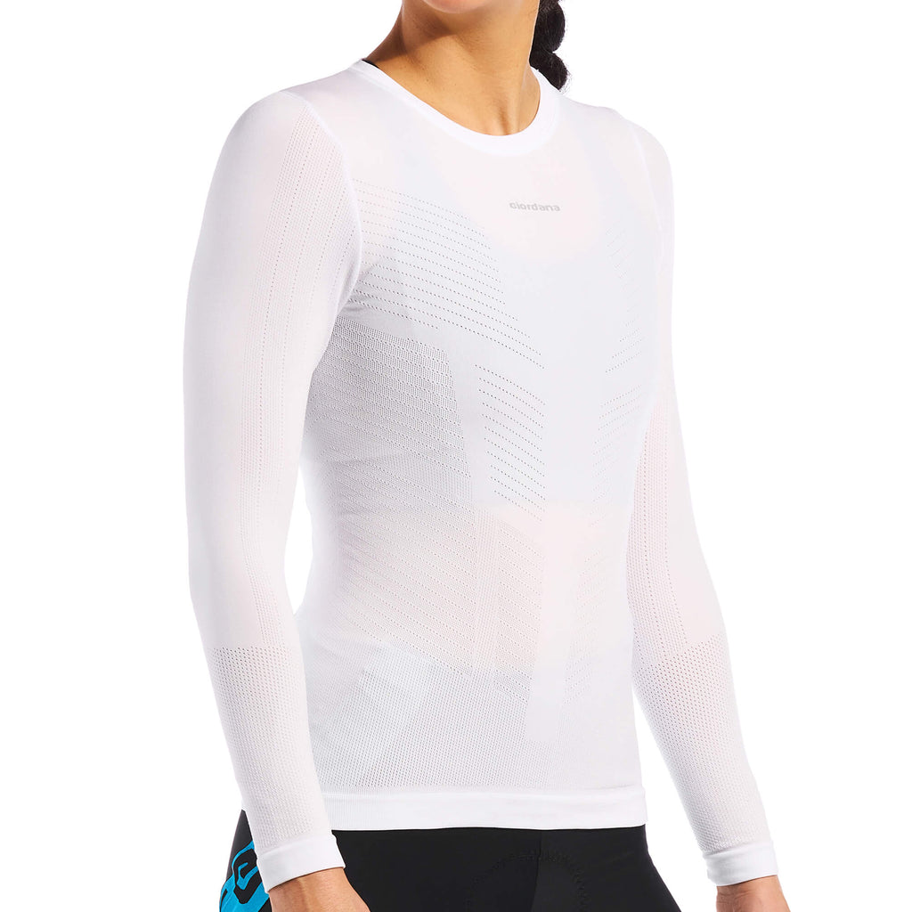 Midweight Knitted Long Sleeve Base Layer by Giordana Cycling, , Made in Italy