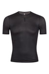 FR-C Short Sleeve Base Layer by Giordana Cycling, BLACK, Made in Italy