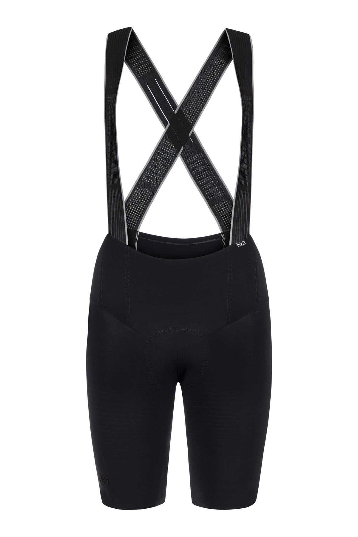 Women's NX-G Bib Short by Giordana Cycling, BLACK, Made in Italy