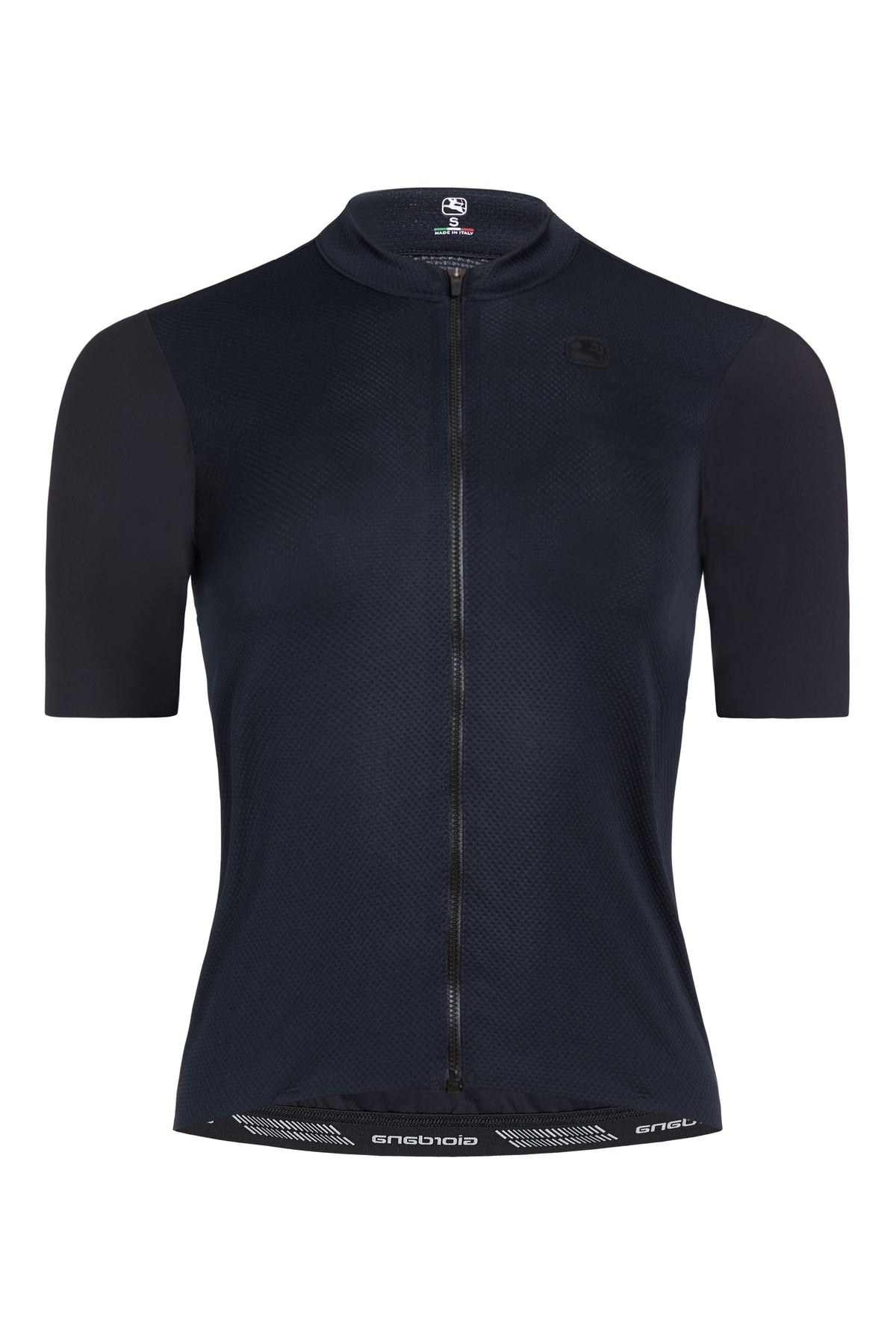 Women's SilverLine Jersey by Giordana Cycling, BLACK, Made in Italy