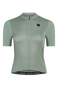 Women's SilverLine Jersey by Giordana Cycling, MIMETIC GREEN, Made in Italy