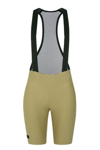 Women's SilverLine Bib Short by Giordana Cycling, SAND, Made in Italy