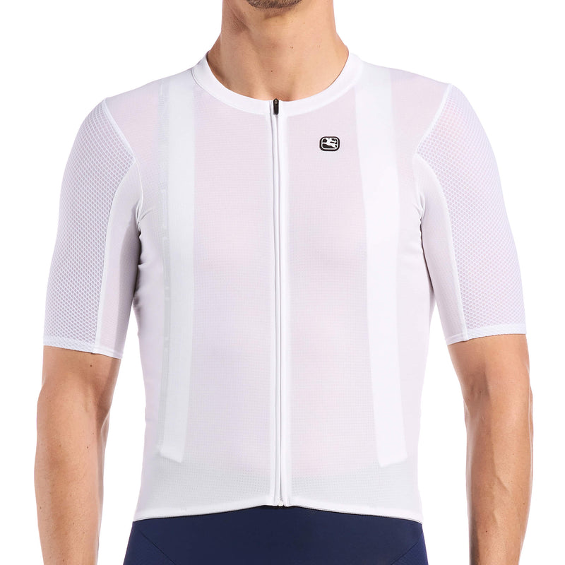 Men's SilverLine Jersey by Giordana Cycling, WHITE, Made in Italy