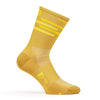 FR-C Tall Lines Socks by Giordana Cycling, GOLD, Made in Italy