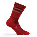 FR-C Tall Lines Socks by Giordana Cycling, SANGRIA, Made in Italy