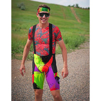 Men's Beyond Gravel TGIF Cargo Bib Short by Giordana Cycling, , Made in Italy
