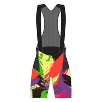 Women's Beyond Gravel TGIF Cargo Bib Short by Giordana Cycling, MULTICOLOR, Made in Italy