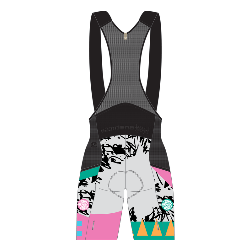Women's Beyond Gravel TGIF Cargo Bib Short by Giordana Cycling, , Made in Italy