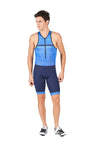 Men's Vero Pro Tri Sleeveless Suit by Giordana Cycling, NAVY, Made in Italy