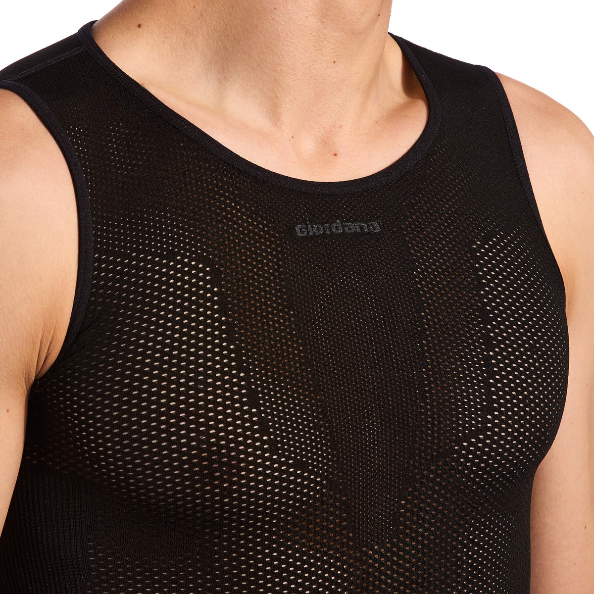 Ultralight Knitted Sleeveless Base Layer by Giordana Cycling, , Made in Italy