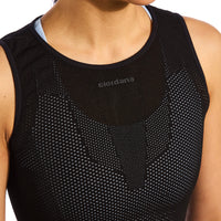 Ultralight Knitted Sleeveless Base Layer by Giordana Cycling, , Made in Italy