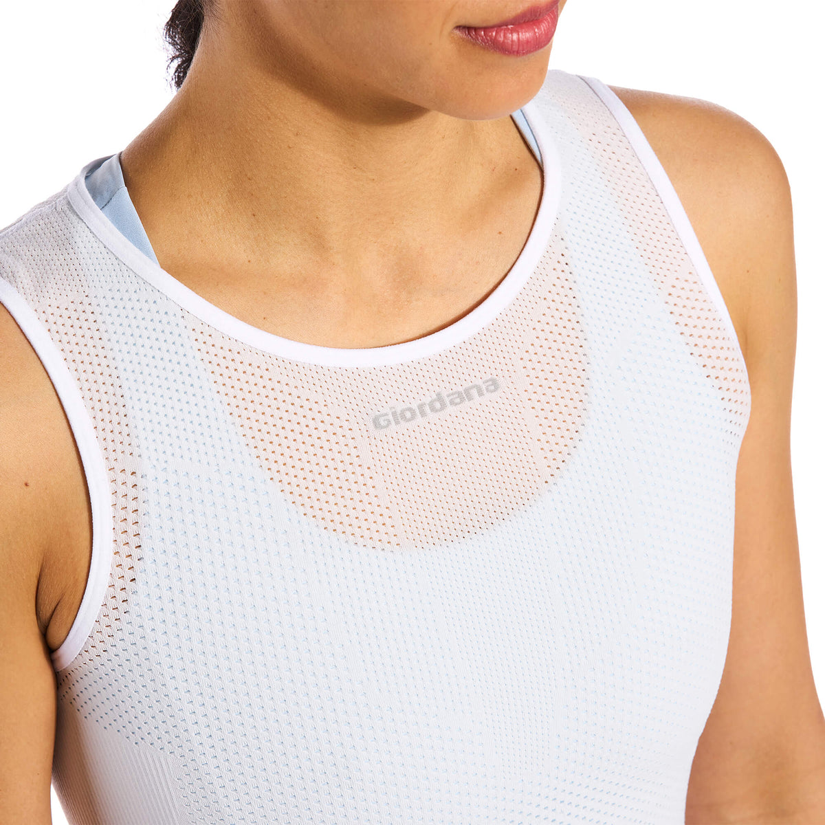 Ultralight Knitted Sleeveless Base Layer by Giordana Cycling, , Made in Italy