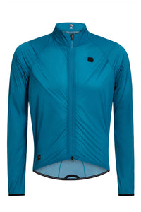 FR-C Pro Rain Jacket by Giordana Cycling, SLATE BLUE, Made in Italy